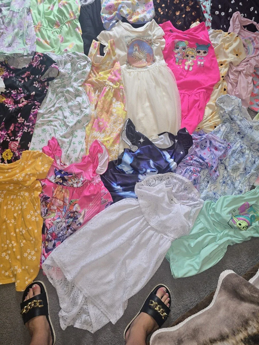 GIRLS DRESS/ ROMPER BUNDLE SIZES 7-10